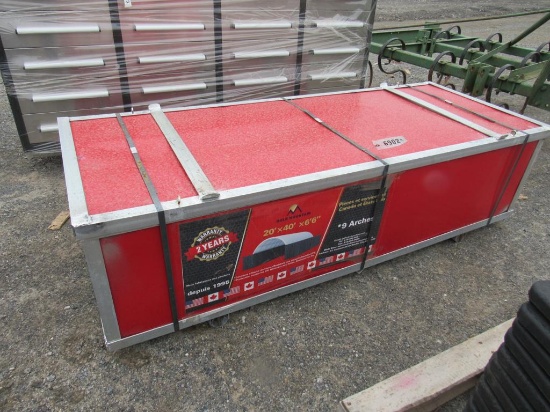 New Gold Mountain Storage Shelter 20'x40'x6'6"