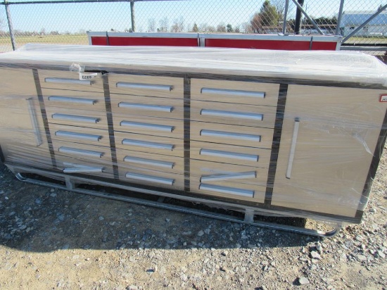 New Workbench 18 Drawer 2 Cabinet