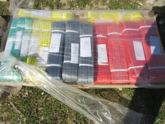 Skid New Greatbear 2T-5T Webbing Slings (22pcs)