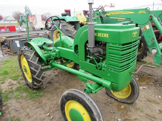 JD L Setup for Plow