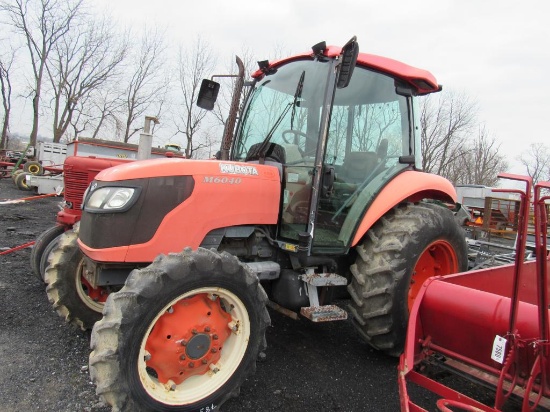 Kubota M6040 Tractor, Cab, 4x4, LHR