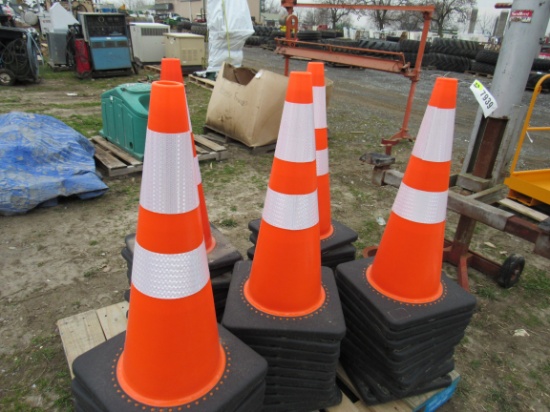 (New) Safety Traffic Cones, 28" High