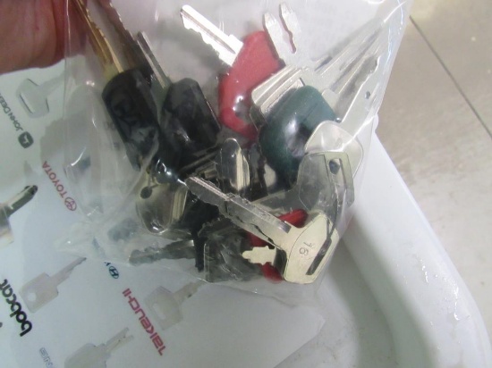 Heavy Equipment Key Set
