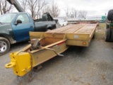 1993 Eager Beaver Flatbed Trailer (No Title),