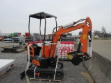 AGROTK Mini Excavator QH-12 (NEW) w/thumb  gas engine  Orange
