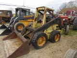 NH 555 Skid Steer, 4 Cylinder Dsl w/Remotes