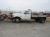 1992 Ford F350 Flat Bed Truck w/Title,