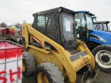 CAT 246 Skidloader, Dsl, Enclosed Cab, Heat