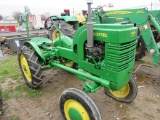 JD L Setup for Plow