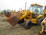 JCB 214 Backhoe Extend-A-Hoe (runs, doesn't move)
