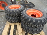 (New) 10-16.5 Tires on Wheels for Bobcat (set 4)
