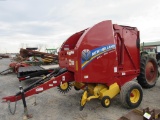 NH 450 Round Baler w/ Monitor in Office