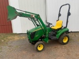 JD 1023 Tractor w/ LDR 4x4, Hydro