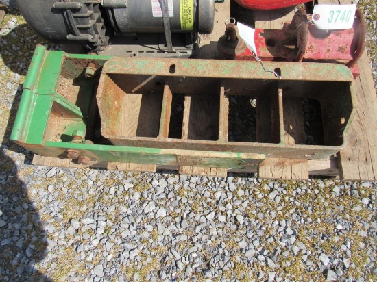 John Deere Weight Bracket & Extensions