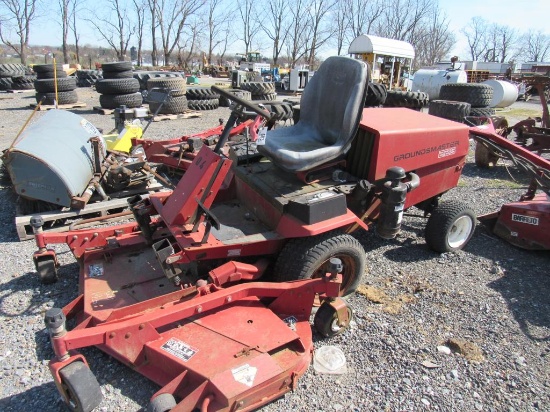 Toro Ground Master 225 Riding Mower (not running)