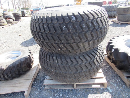 (New) 21.5 x 16 Tires (pair)