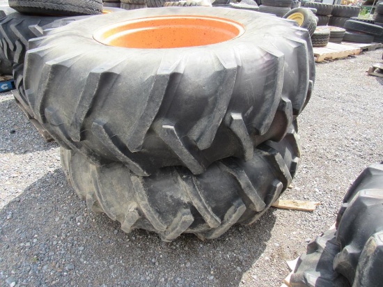 Firestone 18.4-28 Tires w/Rims (pr)