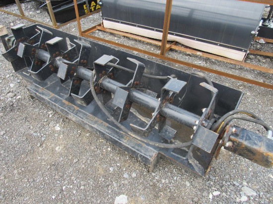 (New) JCT Rototiller, SSL Mount, Hyd Drive