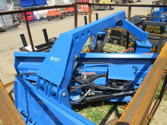 Agrotk QA Hydraulic Grader Blade (New) (Blue)