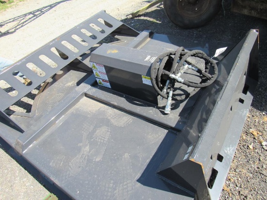 (New) 6' Brush Mower for Skidsteer