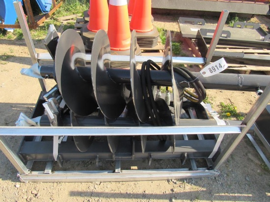 New QA JCT SS Hyd Auger w/Bits
