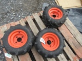 16-7.5-8 Tires w/Rims