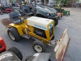 IH Cub Cadet Model 129 Lawn Tractor w/ Plow &