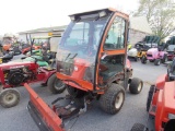 Kubota F3680 4x4 w/ Cab, Dsl, Angle Plow