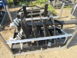 New QA JCT SS Hyd Auger w/Bits