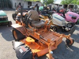 Scag Zero Turn Mower, 3 Cyl Kubota Gas Engine,