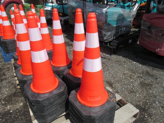 Safety Traffic Cones 28" (New)