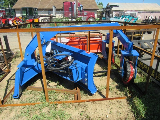AGROTK QA Hydraulic Grader Blade (New) (Blue)