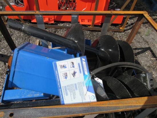 AGT HD QA Auger w/3 Bits (New) (Blue)