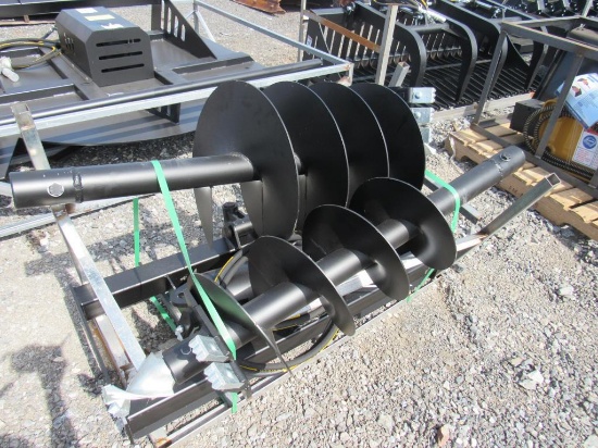 New QA JCT SS Hyd Auger w/Bits