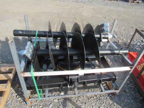 New QA JCT SS Hyd Auger w/Bits