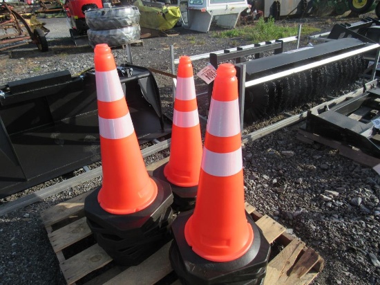 Safety Traffic Cones 28" (New)