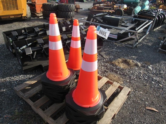 Safety Traffic Cones 28" (New)