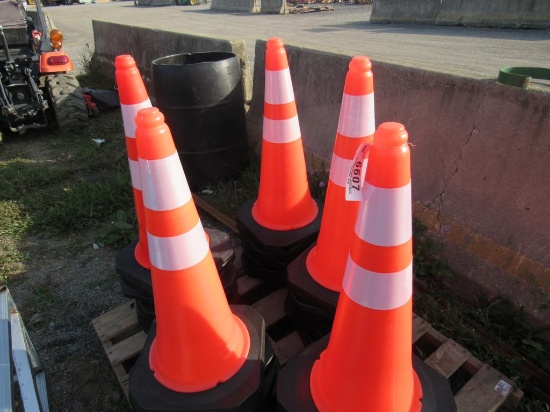 Safety Traffic Cones 28" (New)