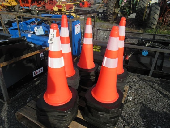 Safety Traffic Cones 28" (New)