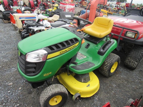 JD D105 L&G Tractor w/ 42" Deck