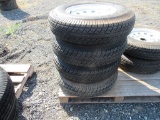 ST 205-75-15 Tires & Wheels (set of 4)