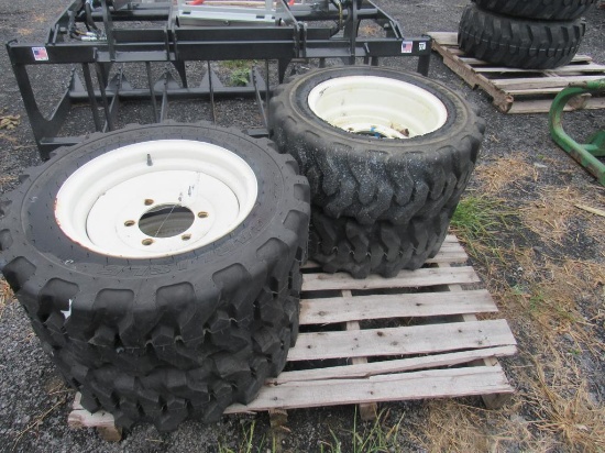 Carlisle 25x8.5x14 Tires w/ 6 Lug Rims (set of 4)