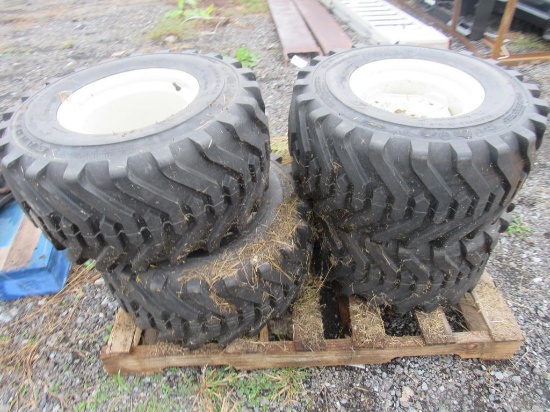 Garden Master 26x12x12 Tires w/ 5 lug rims (set 4)