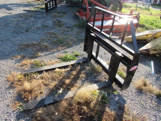 Kivel 48" Pallet Fork Attachment, 3500 lb Capacity