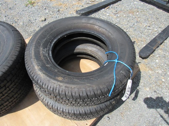 "(New) ST205/75R14 Radial Trailer Tires (pair)