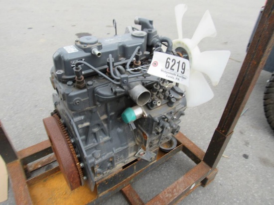 3 Cyl Kubota Dsl Engine D1305