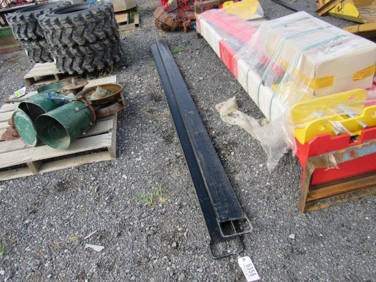 New 10' Kivel Pallet Fork Extensions (pr)