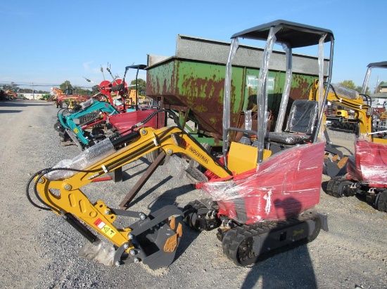 AGROTK H12 Mini Excavator w/Thumb & Canopy (New)