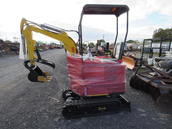 AGROTK QH12 Mini Excavator w/Thumb & Canopy (New)
