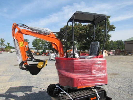 AGROTK QH12 Mini Excavator w/Thumb & Canopy (New)